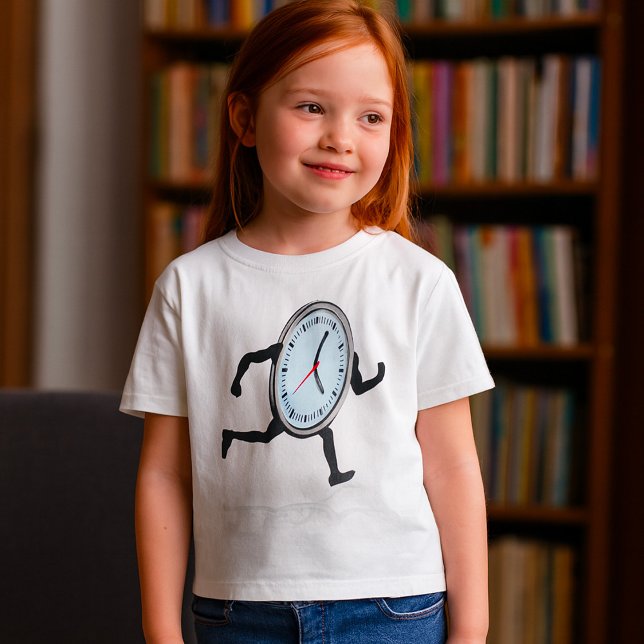 Clock Running Girls T-Shirt (Creator Uploaded)