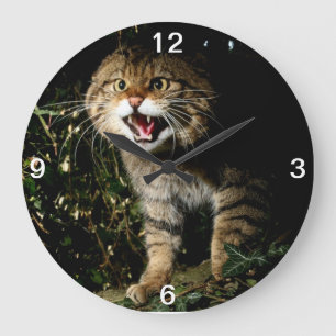 Clock - Scottish wildcat