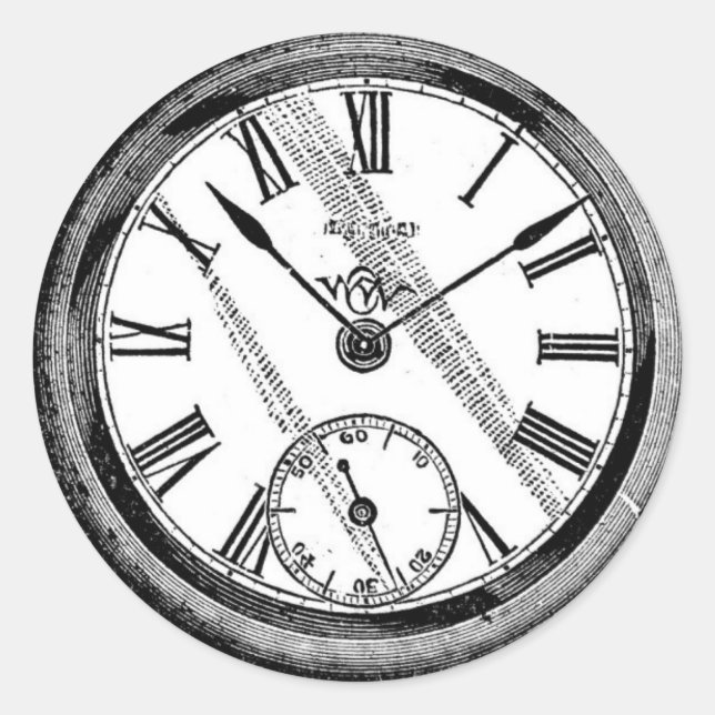 Clock Sticker (Front)