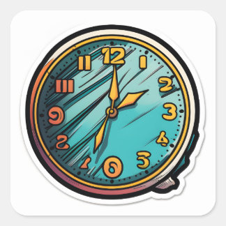 Clock stickers