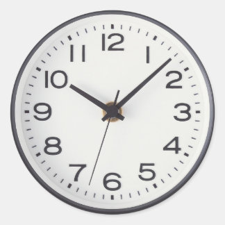Clock stickers 
