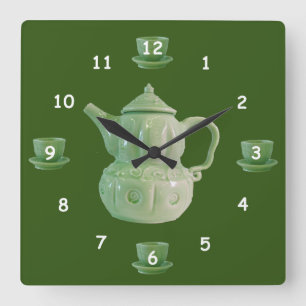 Clock - Tea Time
