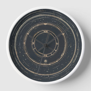Clock that reminds Space and Time