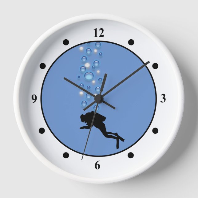 Clock - Time to Dive (Front)