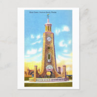 Clock Tower at Daytona Beach Vintage