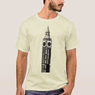 Clock tower in London, England T-Shirt