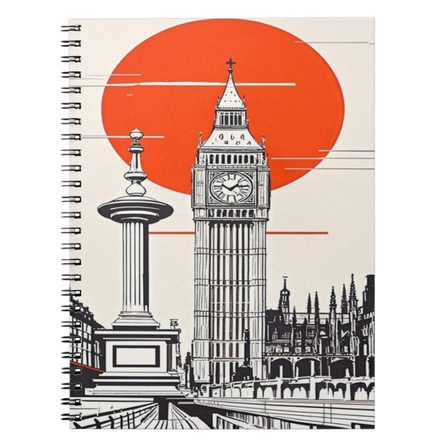 clock tower notebook (Front)