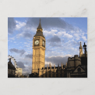 Clock Tower Postcard