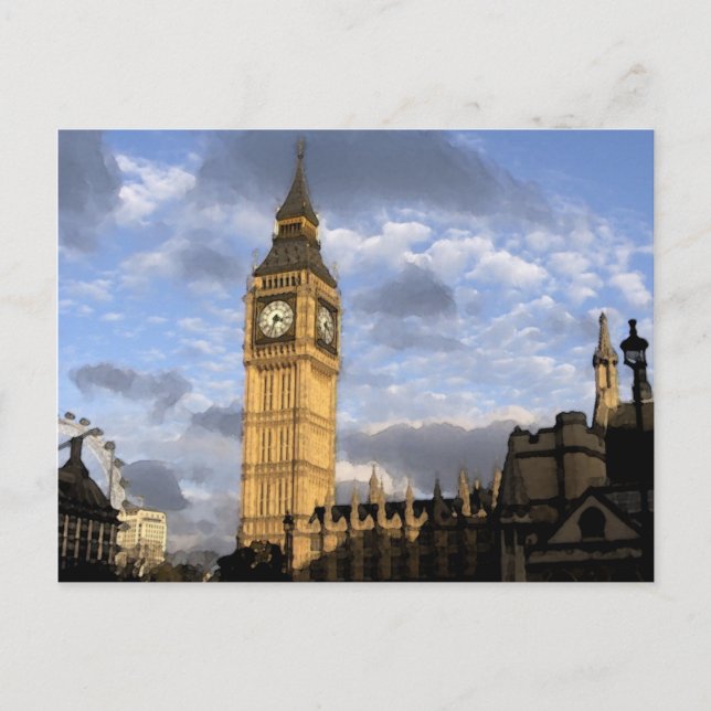 Clock Tower Postcard (Front)