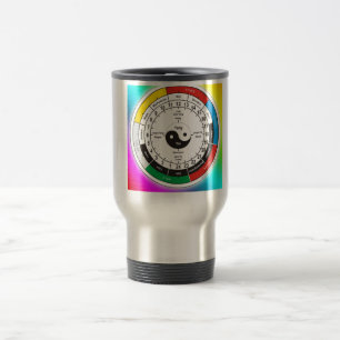 clock travel mug