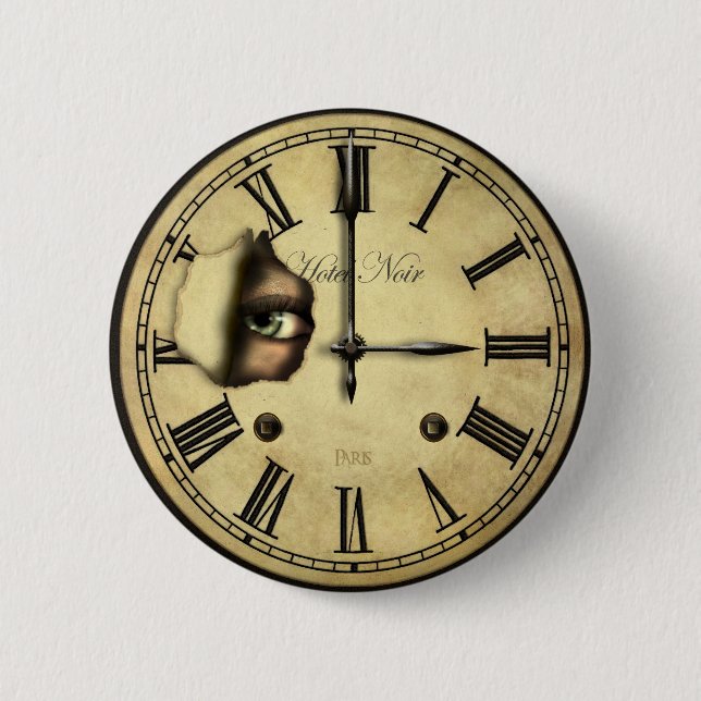 Clock Watching Round Buttons (Front)