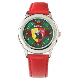 Clock with Swiss draft Geneva/Genève Watch