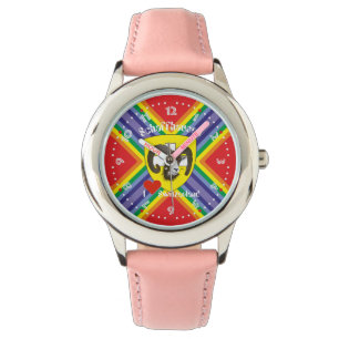 Clock with Swiss draft work living Switzerland Watch