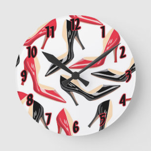 Clock Womens Shoes High Heels Stilletto Stileto