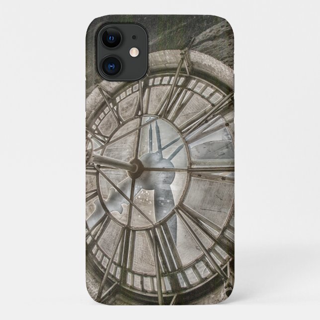 Clock works in tower Case-Mate iPhone case (Back)
