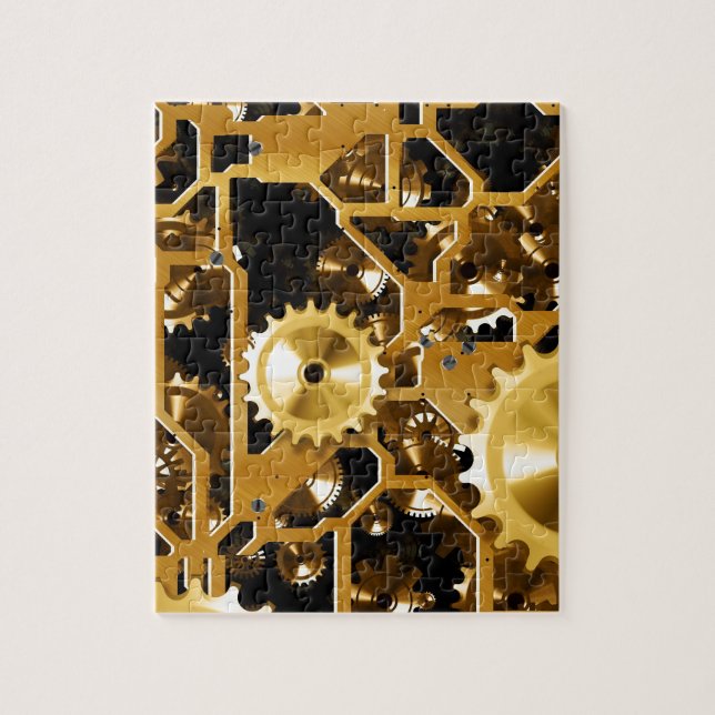 Clock Works Jigsaw Puzzle (Vertical)