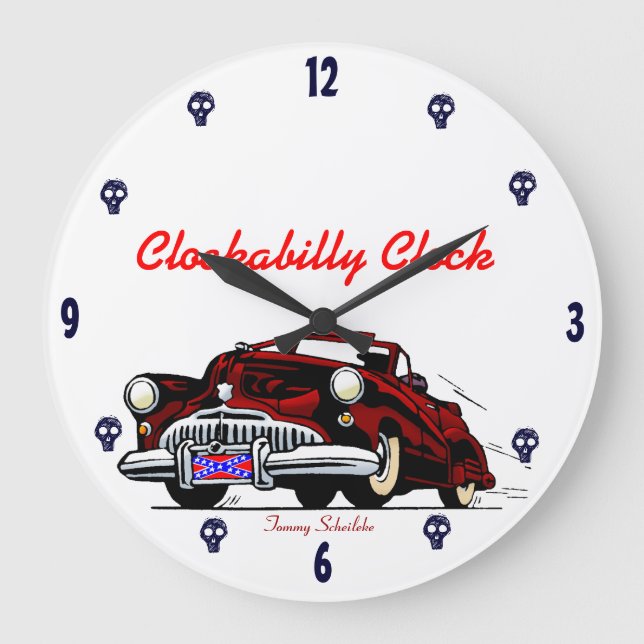 Clockabilly Clock (Front)
