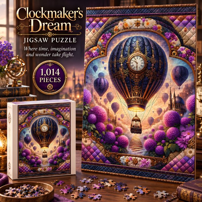 Clockmaker’s Dream Fantasy 1,014 Piece Jigsaw Puzz Puzzle (Creator Uploaded)