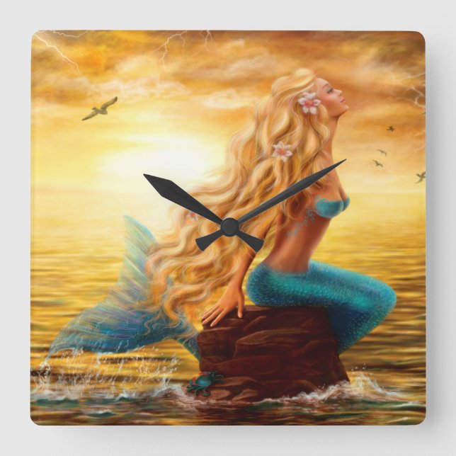 Clocks Mermaid (Front)