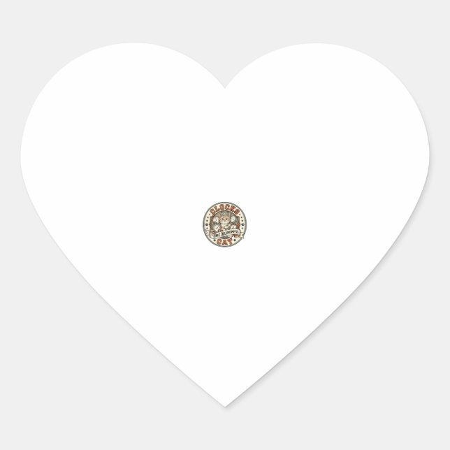 Clocks Time Blindness Cat Clocks Time Blindness Ca Heart Sticker (Front)