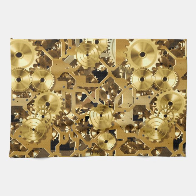 Clockwork 1 Kitchen Towel (Horizontal)