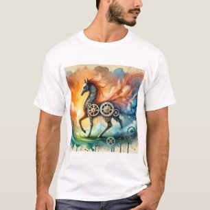 Clockwork Animal 110924AREF133 - Watercolor T-Shirt