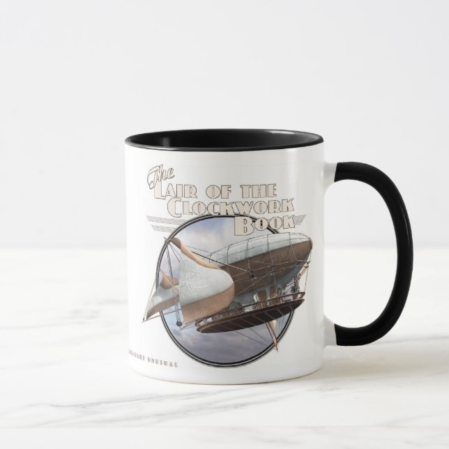 Clockwork Book #7 Mug (Airship) (Right)