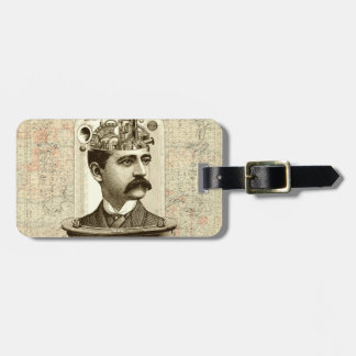 Clockwork Brain STEAMPUNK vintage Luggage Tag