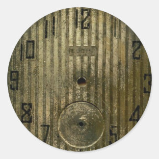clockwork classic round sticker