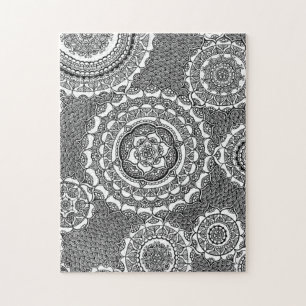 Clockwork Flowers Jigsaw Puzzle