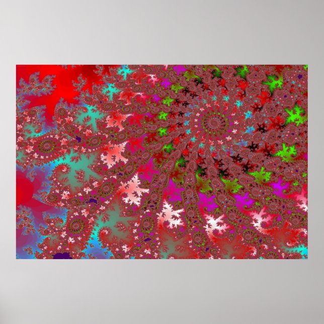 Clockwork Fractal Poster (Front)