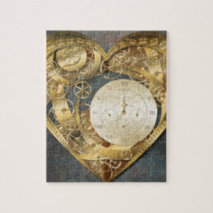 Clockwork Heart Jigsaw Puzzle