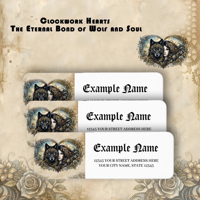 Clockwork Hearts The Eternal Bond of Wolf and Soul (Creator Uploaded)