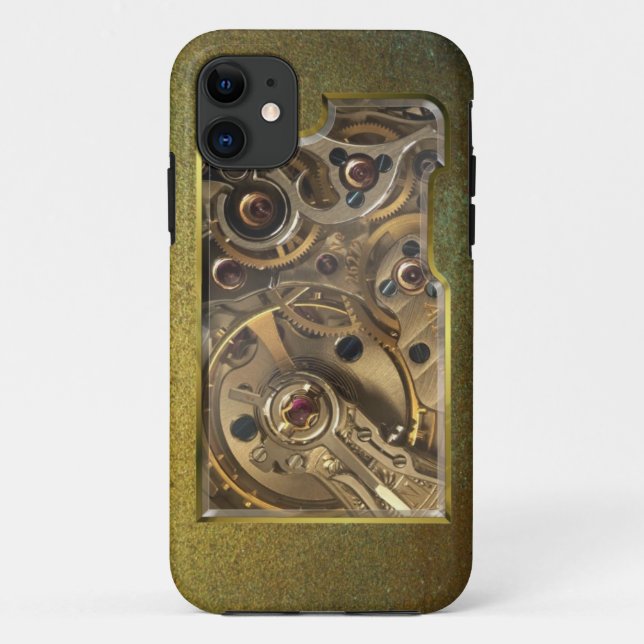 Clockwork Iphone Case-Mate iPhone Case (Back)