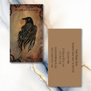Clockwork Raven Business Card