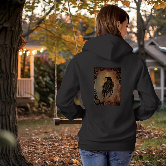 Clockwork Raven Hoodie (Creator Uploaded)