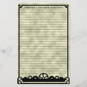 Clockwork Silhouette, stationery