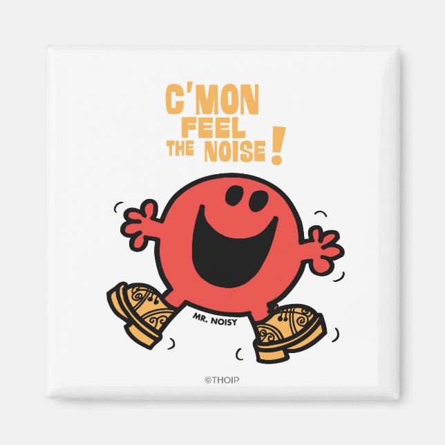 Clog Dancing Mr. Noisy Magnet (Front)