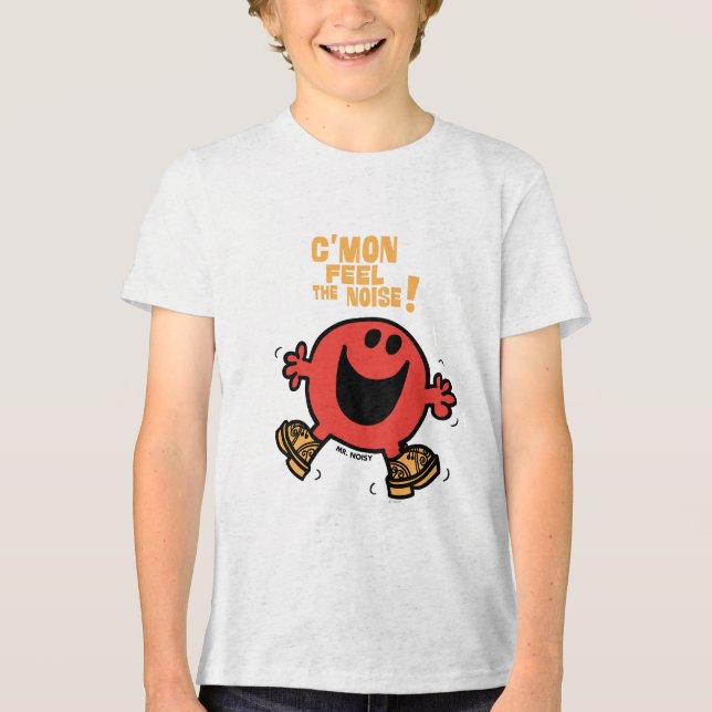 Clog Dancing Mr. Noisy Tri-Blend Shirt (Front)