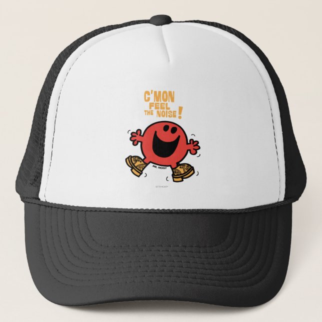 Clog Dancing Mr. Noisy Trucker Hat (Front)