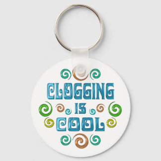 Clogging is Cool Key Ring