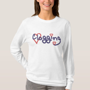 Clogging Love Stars Hearts T-Shirt