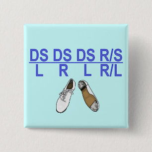 Clogging Triple Step 15 Cm Square Badge