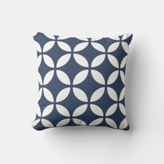 Cloisonne 2 [indigo] - Japanese Pattern Cushion