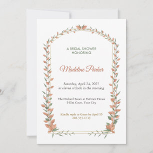 Cloister Melba Bridal Shower Invitation
