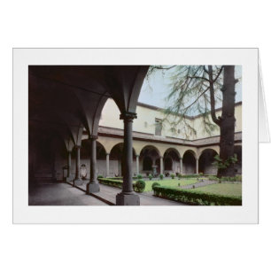 Cloister of the convent, rebuilt in 1442 (photo)