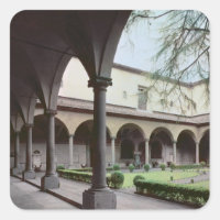 Cloister of the convent, rebuilt in 1442 (photo)