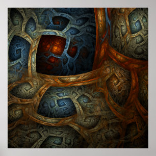 "Cloistered Worlds" Fine Art Print