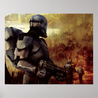 Clone Commando Patrol   Poster