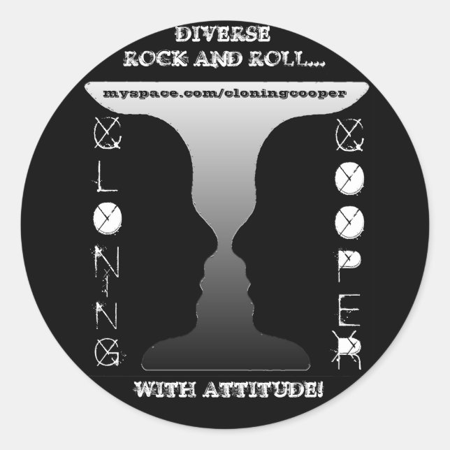 Cloning Cooper Sticker (Front)